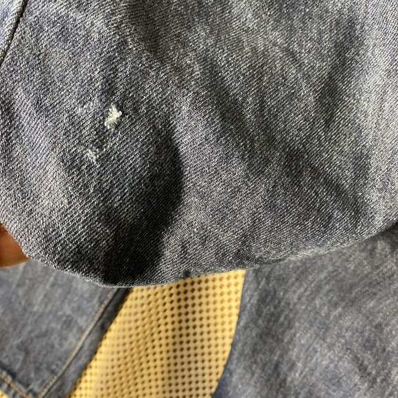 Levis 501 Button Fly Men's 44x30 Blue Denim Jeans - Picture 5 of 7